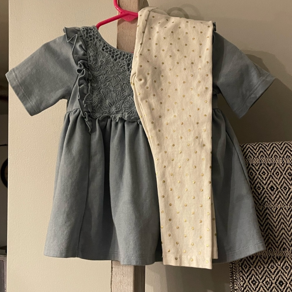 Baby girl 2 piece outfit